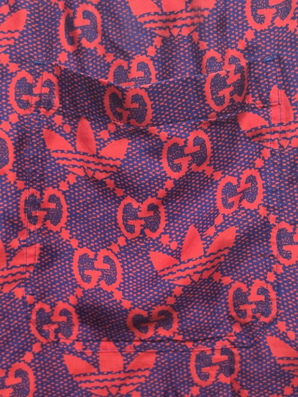 Gucci x Adidas Silk Shorts, M